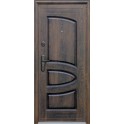 Ст. 127+ Дверь бархатный лак (улица) (минвата пер) (70mm) (1200) L + РУЧКА - Фото №1